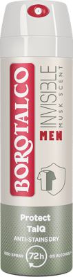 Dezod.sprej Borotalco Men Invisible150ml