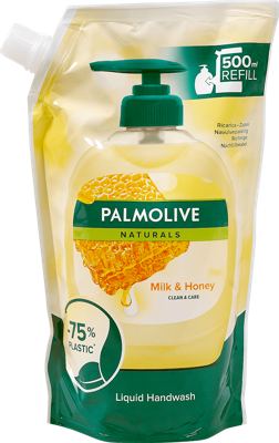 Tecni sap.Palmolive milk&honey doy 500ml