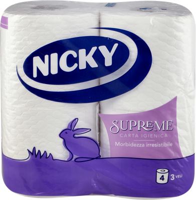 TOALET PAPIR SUPREME BELI 3 SL. 4/1 NICKY