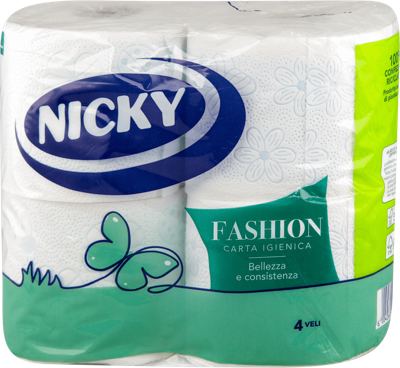 TOALET PAPIR FASHION 4SL 4/1 NICKY