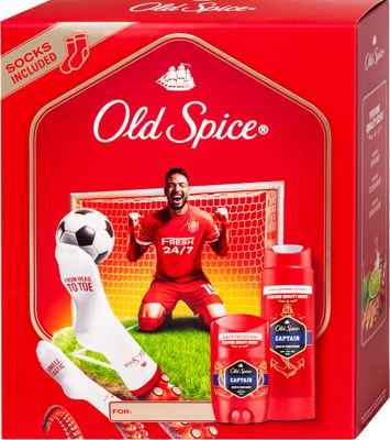 OLD SPICE GIFTSET 25CAPTAIN (ST+SG+SOCK)
