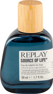 REPLAY SOURCE OF LIFE EdT 50 ml man