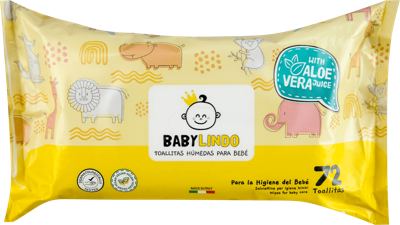 VLAŽNE MARAMICE 72/1 BABY LINDO MEKO PAK. STERLING