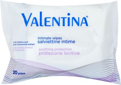 Valentina 2.0 intima vlazne maramice/meko p.