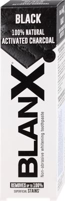 PASTA ZA ZUBE BLANX BLACK CHARCOAL WHITE 75ML