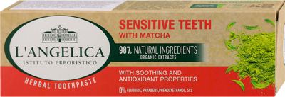PASTA ZA ZUBE SENSITIVE TEETH WITH MATCA 75ML L' ANGELICA