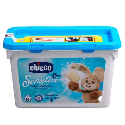 Deterdzent CHICCO sensitive kapsule 16/1