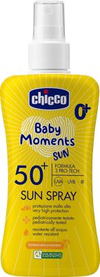 CHICCO sprej za suncanje SPF 50+