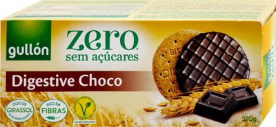 KEKS BEZ ŠEĆERA DIGESTIVE CHOCO GULLON 270G