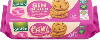 KEKS BEZ ŠEĆERA CHIP CHOCO GULLON 125G
