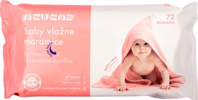 NEVENA VLAŽNE MARAMICE 72/1 ROZE