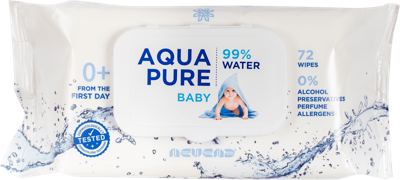 VLAŽNE MARAMICE ZA BEB AQUA PURE 72/1 NEVENA