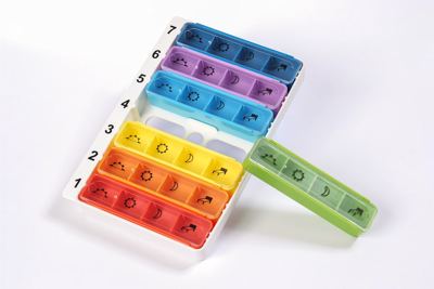 Neon nedeljni dozator za lekove 1kom