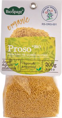 PROSO BIO 200 GR BIO ŠPAJZ
