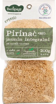 Pirinac integralni Jasmin Bio 200g
