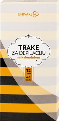TRAKE ZA DEPILACIJU TELA 16X6