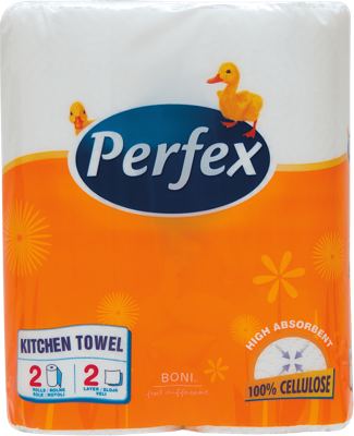 UBRUS KUHINJSKI BONI PERFEX ŽUTI 2/1 PERFEX
