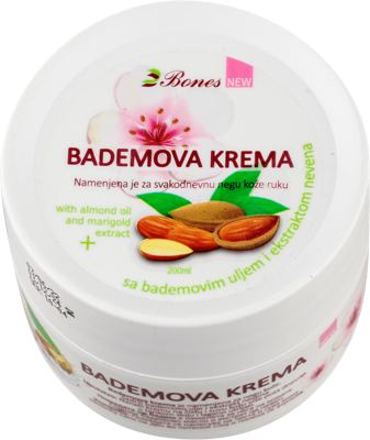 BADEMOVA KREMA 200ML BONES