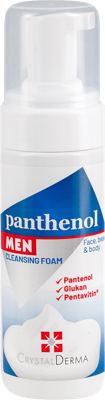 Crystal Derma panthenol MEN pena 150ml