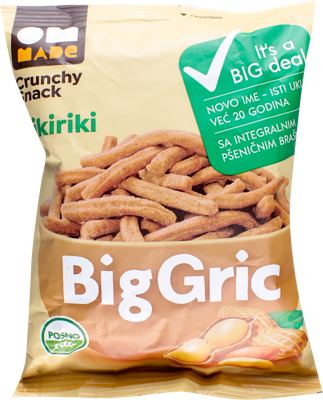 ŠTAPIĆI INTEGRALNI KIKIRIKI BIOGRIC OM MADE 70G