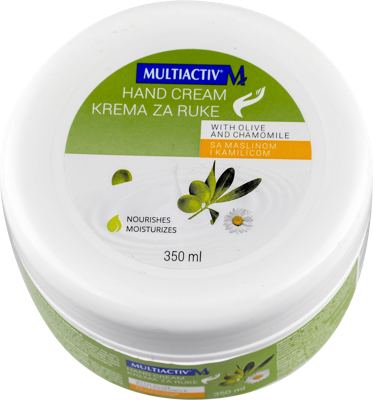 Krema Multiactiv 350ml za ruke Maslina i Kamilica