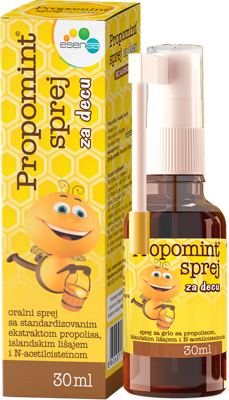 PROPOMINT SPREJ ZA DECU ZA GRLO 30ML