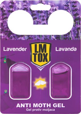 GEL ANTIMOLJAC LAVANDA 2X4GR LMX TOX