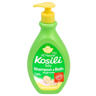 ŠAMPON I KUPKA BABY ALL NATURAL SA PUMPICOM 400ML KOSILI