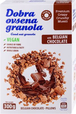 DOG Cr.musli Belgijska cok.300g.Lomax 145269