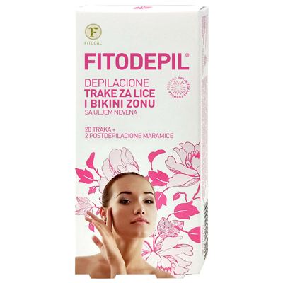 Fitodepil Depilacione trake za lice i bikini zon