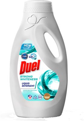 TEČNI DETERDŽENT ZA VEŠ STRONG WHITE.DUEL 855ML