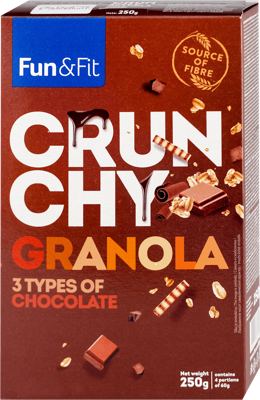 Choco Crunchy granola 250g #12 F&F Mercata VT