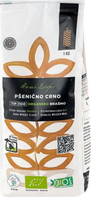 BRAŠNO ORGANSKO PŠENIČNO CRNO NAŠE DOBRO 1KG