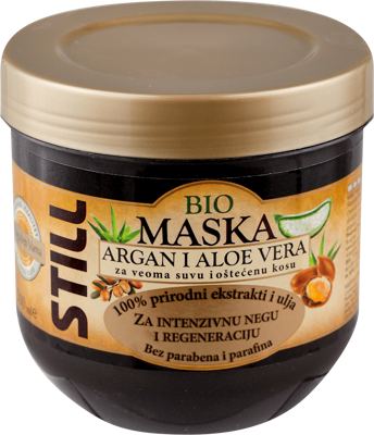 MASKA ZA KOSU ARGAN&ALOE VERA BIO STILL 500ML
