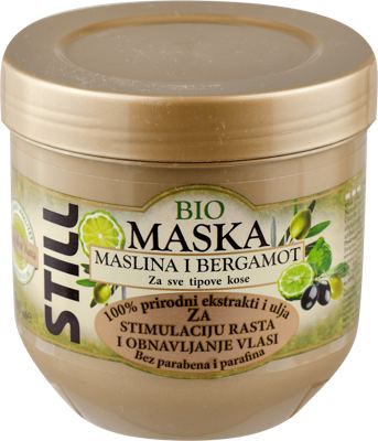 MASKA ZA KOSU BIO STILL MASLINA I BERGAMONT 500ML STEVAN STILL