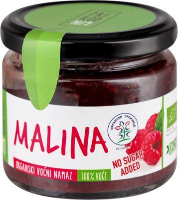 PRIRODNo1 ORGANSKI NAMAZ MALINA 200g