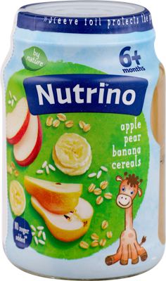 PIRE JABUKA,KRUŠKA,BANANA SA ŽITARIC.190G NUTRI