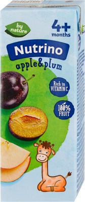 Nutrino sokic jabuka i sljiva 200ml