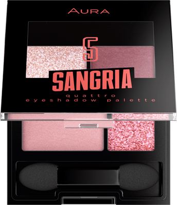 AURA quattro paleta senki za oči SANGRIA