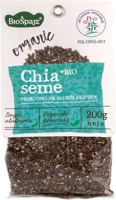 ČIA SEME BIO 200GR BIO ŠPAJZ