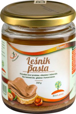 LESNIK PASTA 250G BIOLAND