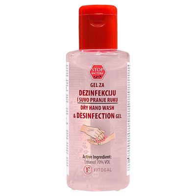 Gel za dezinfekciju ruku 70% al. 70ml Hemigal