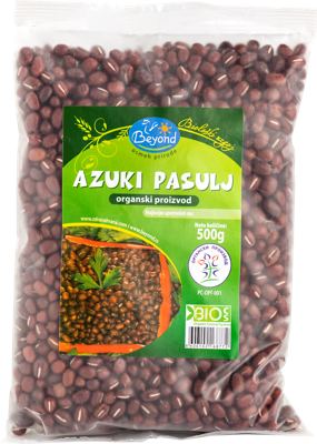 PASULJ AZUKI ORGANIC 500GR BEYOND