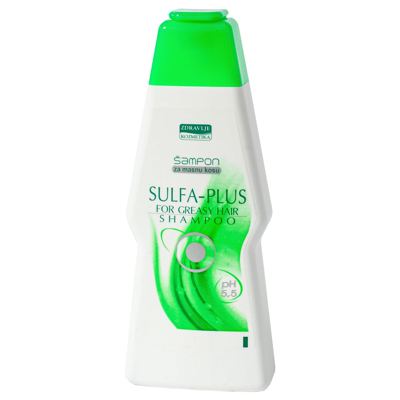 SULFA-PLUS šampon za masnu kosu 200ml