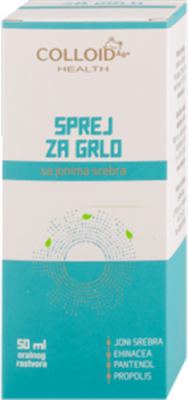 COLLOID SPREJ ZA GRLO sa jon.srebra 50ml