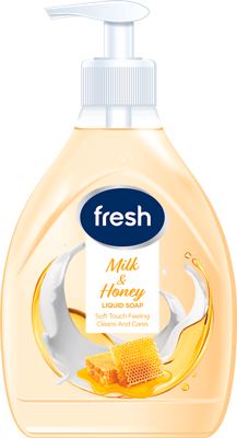 Tecni sapun FRESH 0.5l med i mleko pumpica