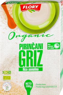 Pirincani griz Organic Flory 300g