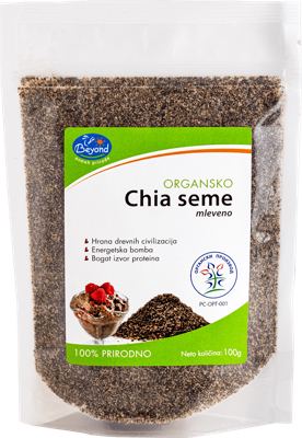 ČIA SEME ORGANSKO MLEVENO BEYOND 100G