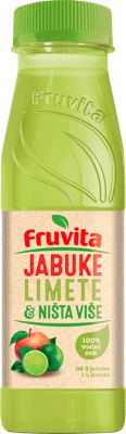 SOK VOĆNI JABUKA LIMETA I NIŠTA VIŠE 0,33L FRUVITA