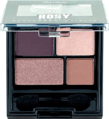 AURA paleta senki za oči Rosy